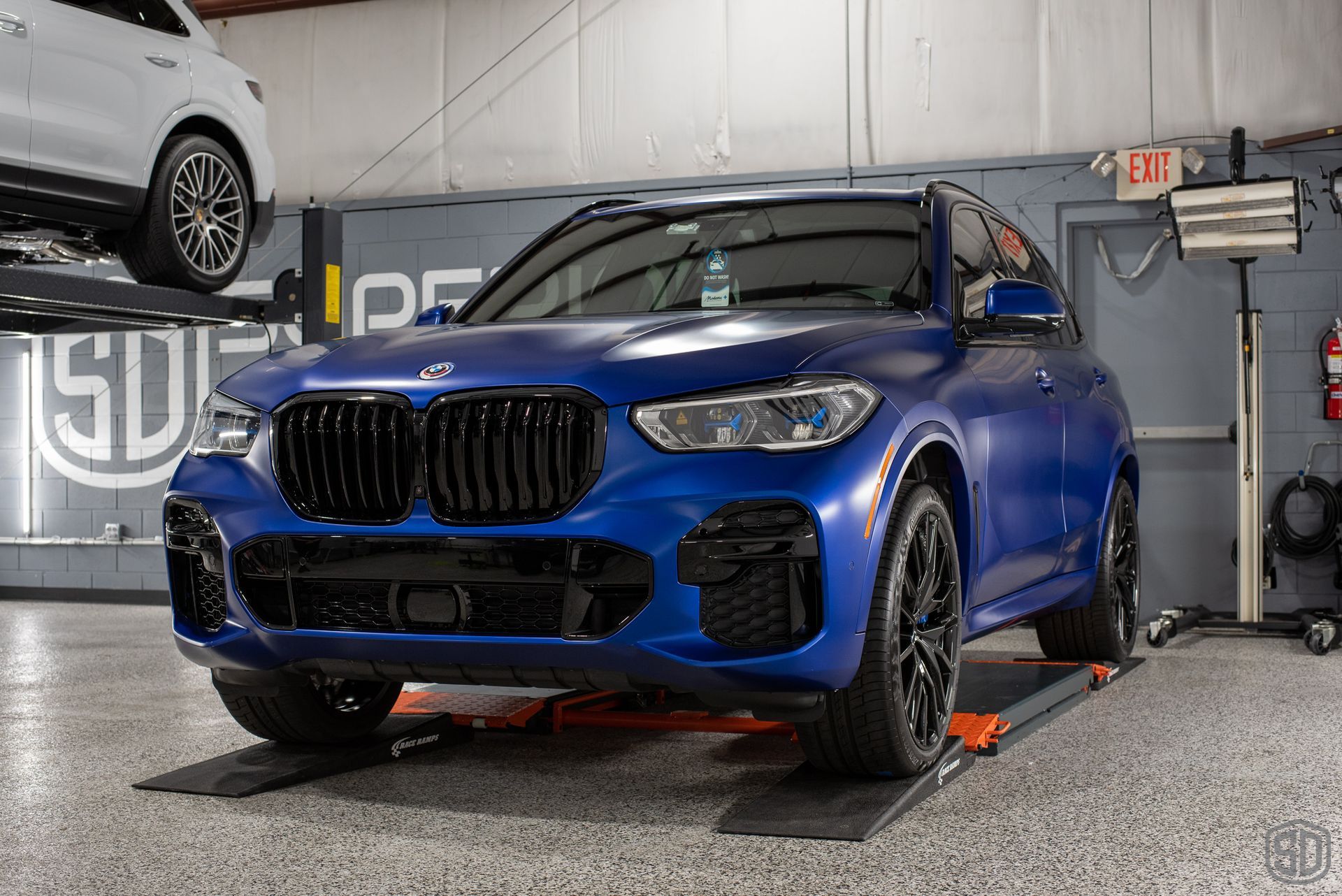 2023 BMW X5 M50i Paint Protection Film and Modesta Matte Coating BC-M and Brake Calipers and Wheels with BC-06 Orlando, FL USA