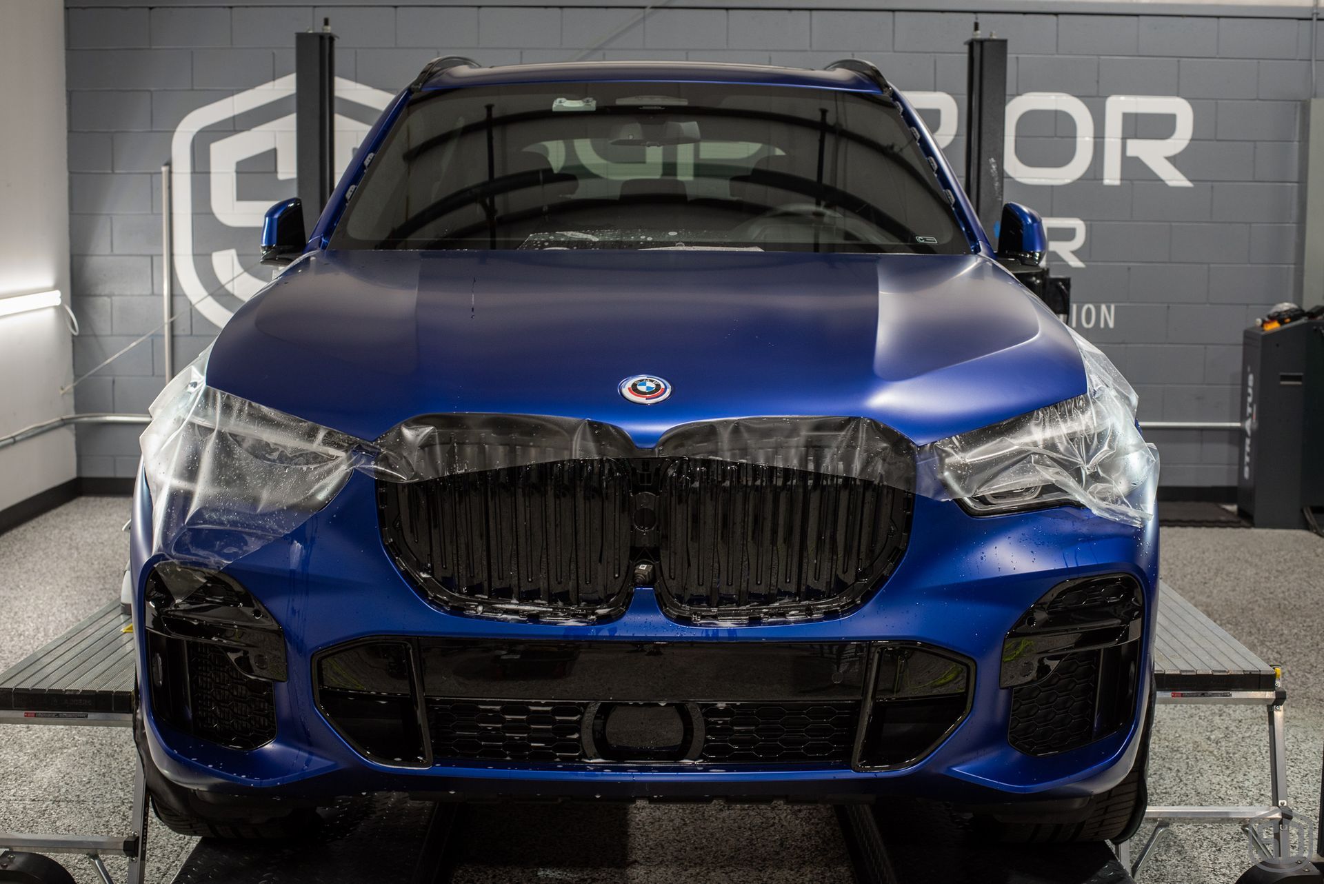 2023 BMW X5 M50i Paint Protection Film and Modesta Matte Coating BC-M and Brake Calipers and Wheels with BC-06 Orlando