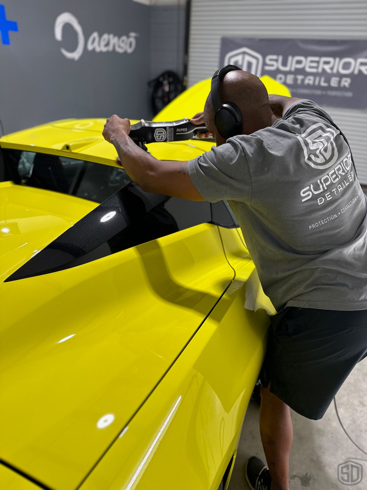 2023 Corvette Stingray Paint Correction and Modesta Coatings Orlando, USA