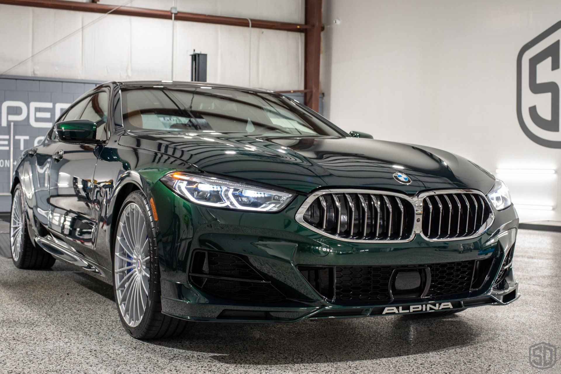 BMW Alpina B8 Paint Protection Film & Modesta Coating to the front bumper Orlando