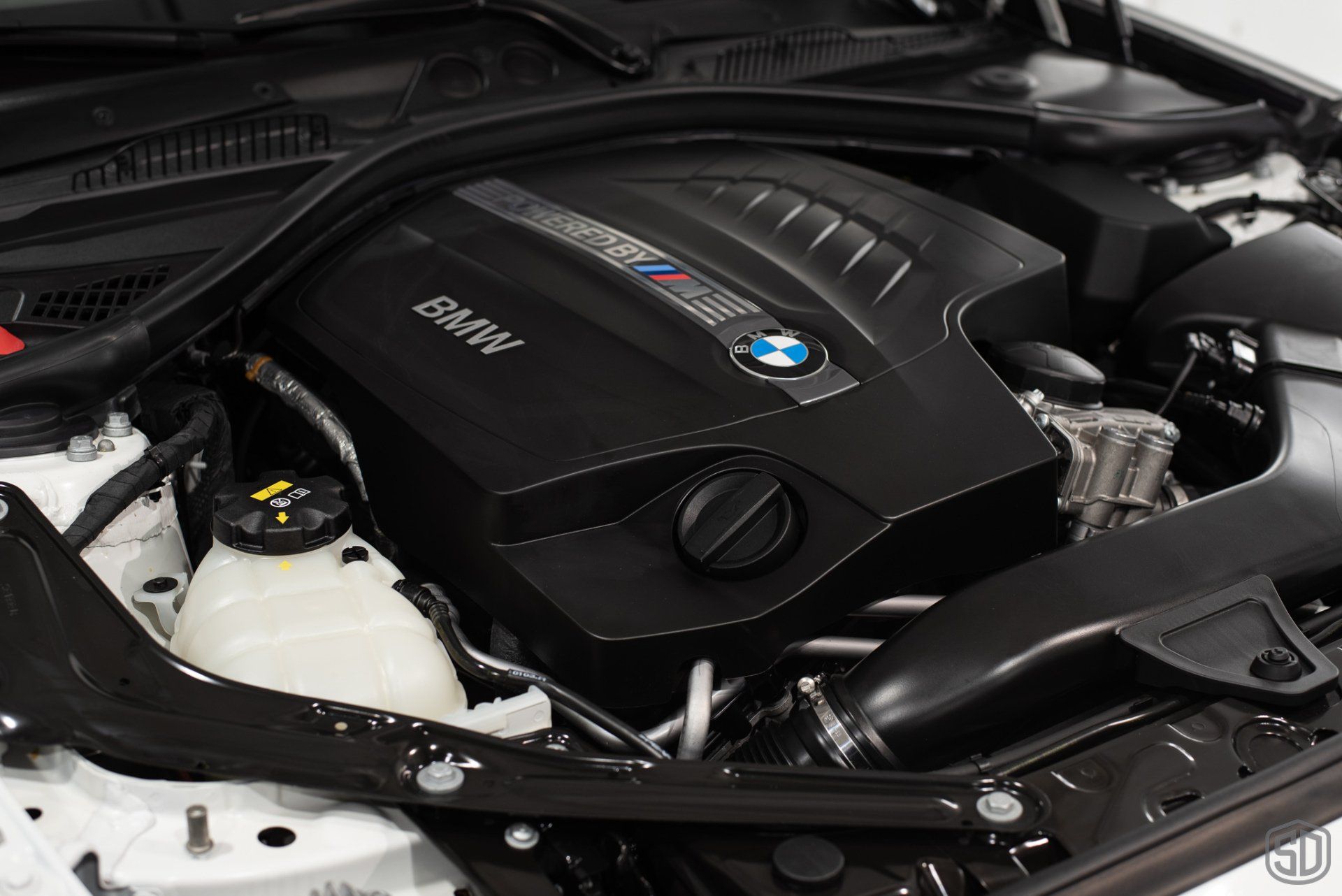 BMW M2 interior detail with swissvax leather cleaning, exterior detail, Modesta BC-08 ceramic coating engine detail Florida