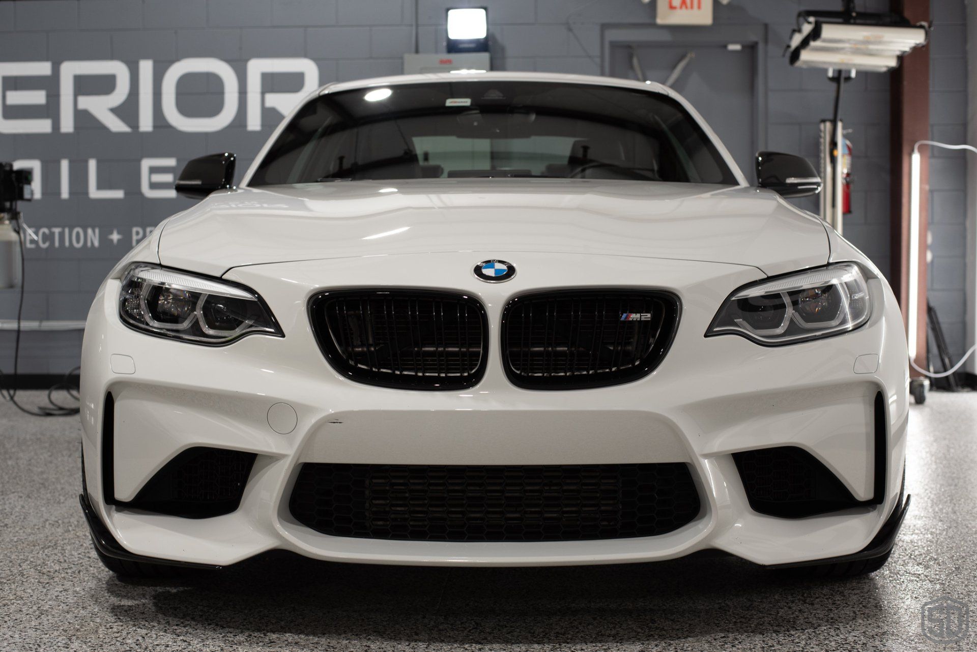 BMW M2 interior detail with swissvax leather cleaning, exterior detail, Modesta BC-08 ceramic coating orlando