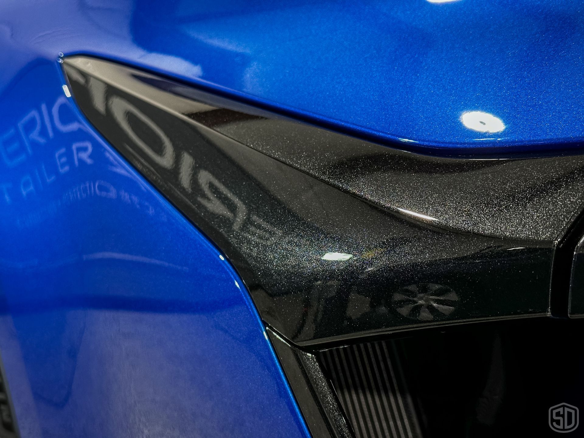 Chevrolet Corvette C8 Z06 Track Pack PPF Protection and Modesta Coatings tailight close up Florida USA