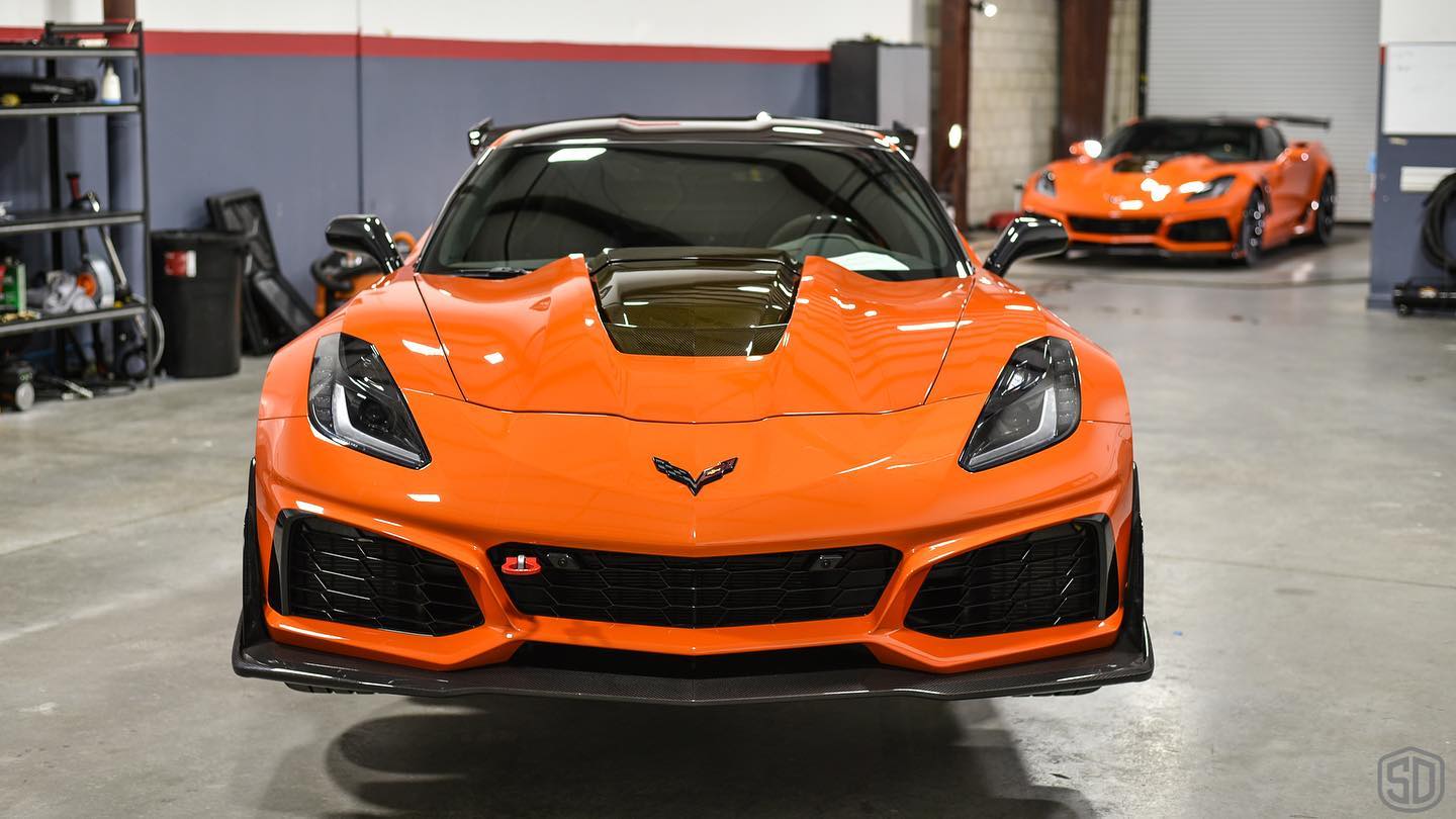 Corvette ZR1 Modesta Coating and Paint Protection Film