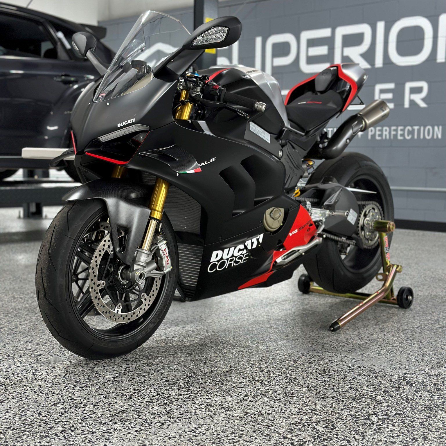 Ducati Panigale V4 SP2 No. 302 Detailing and Suntek Paint Protection Film and Modesta Coatings Orlando