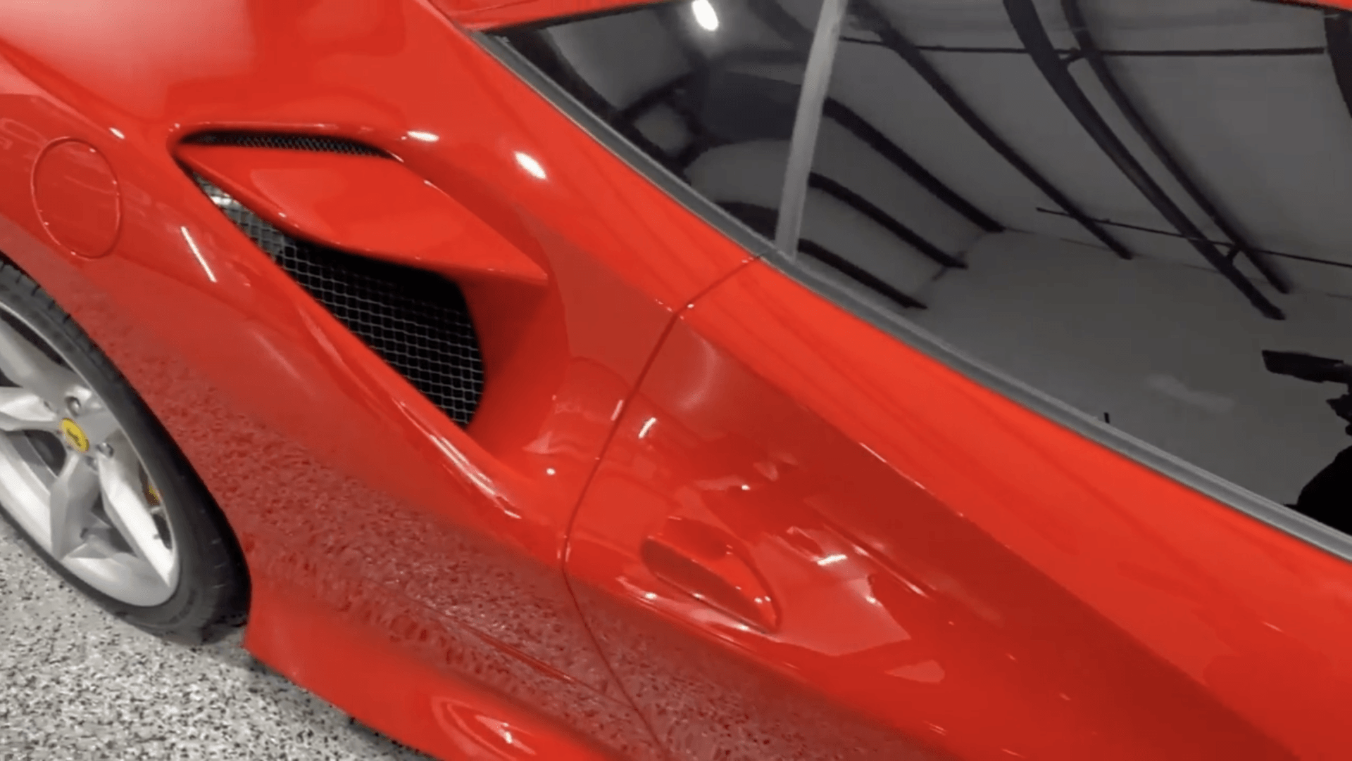 Ferrari F8 Suntek paint protection film, Modesta BC-04 Orlando