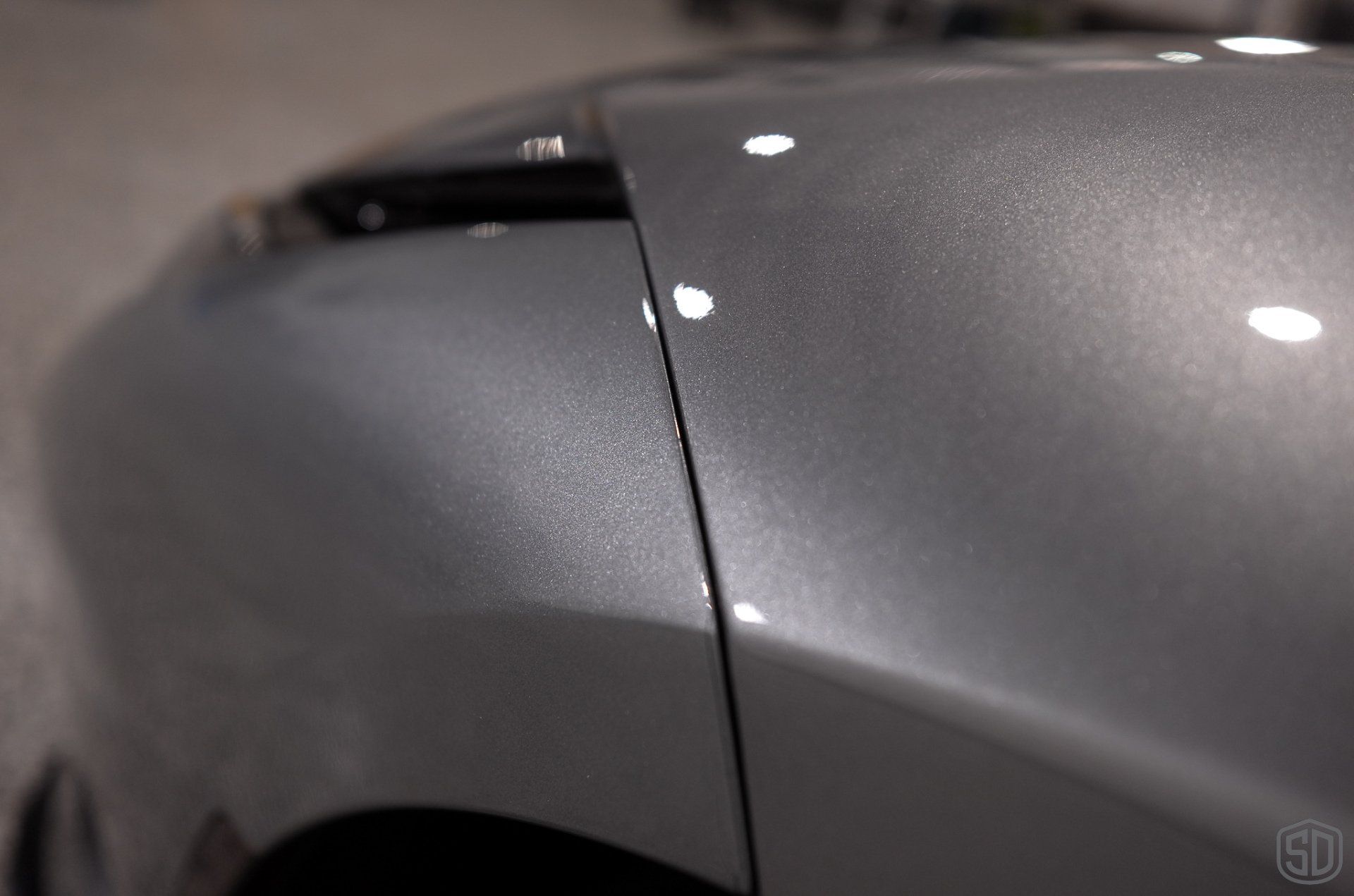 Ferrari F8 Tributo paint protection film and modesta coatings side panel orlando Florida