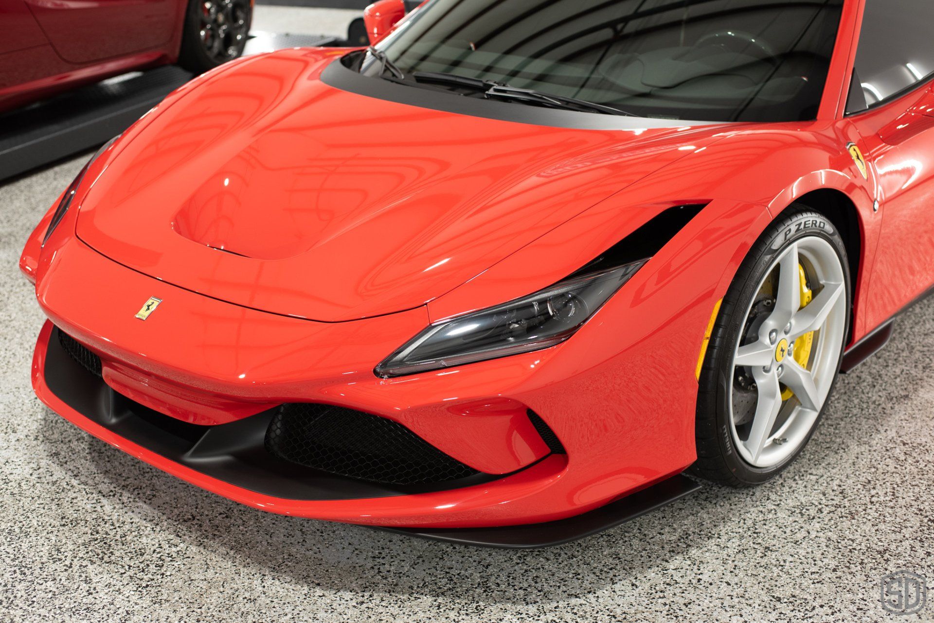 Ferrari F8 Tributo Full body PPF, Dynoflex Windshield Protection Film, Modesta BC-06 Wheel Coating, Modesta BC-05 Advanced Water-Repellent Glass Coating, Modesta Leather Protection System Orlando Florida