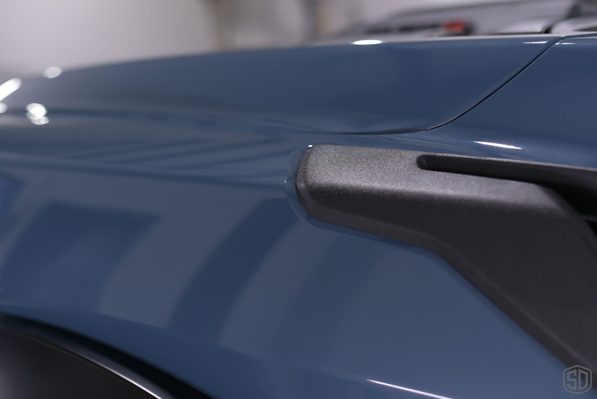 Ford F-150 Raptor R Full Body PPF Wrap with SunTek Films, Modesta BC-04 Nano-Titanium Coating,  ExoShield  Windshield Protection Film paint panel close-up FL USA