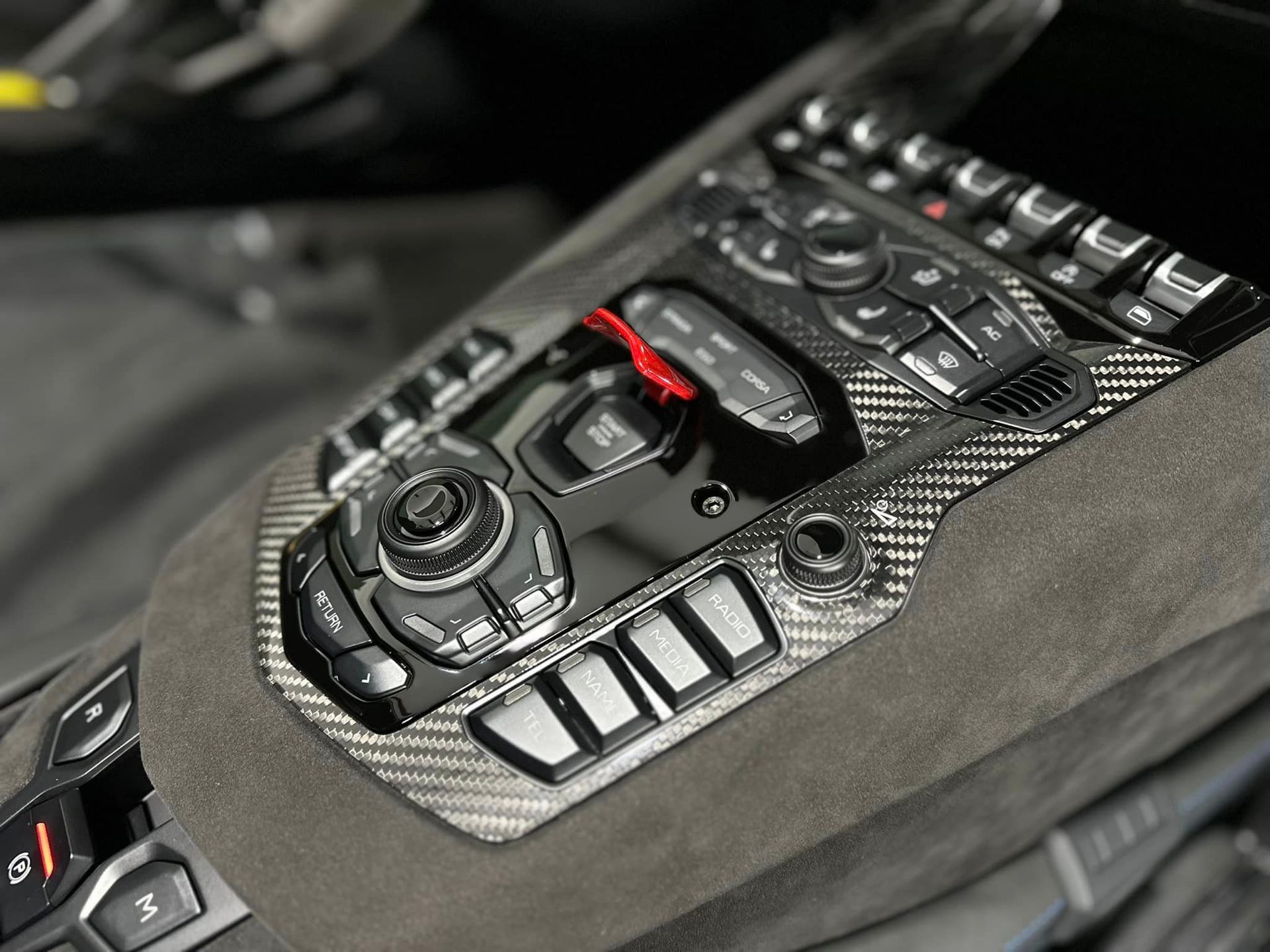 Lamborghini Aventador Ultimate High-End Detailing interior detail Orlando, Florida