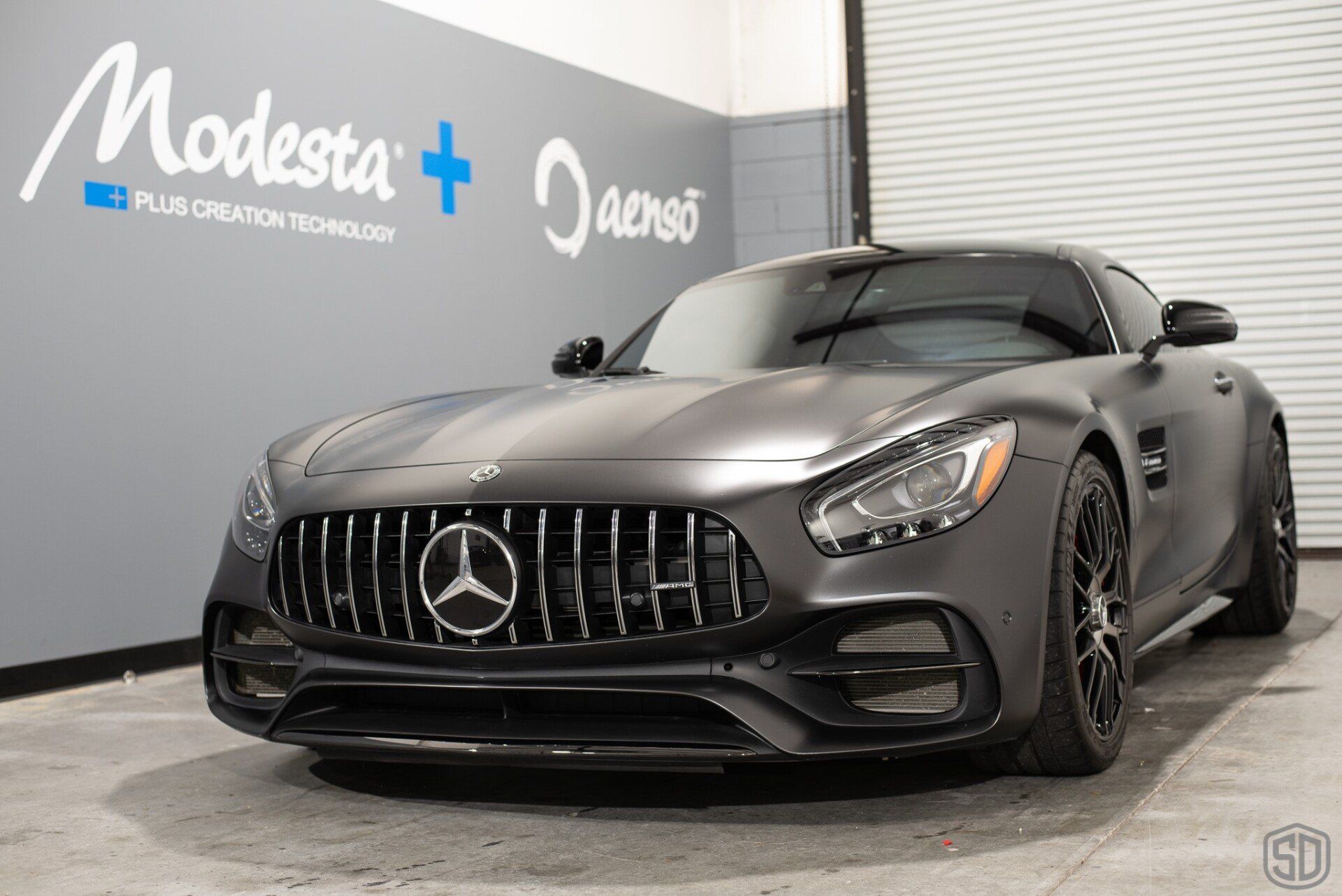 Matte to Satin Finish on an AMG GT Coupe