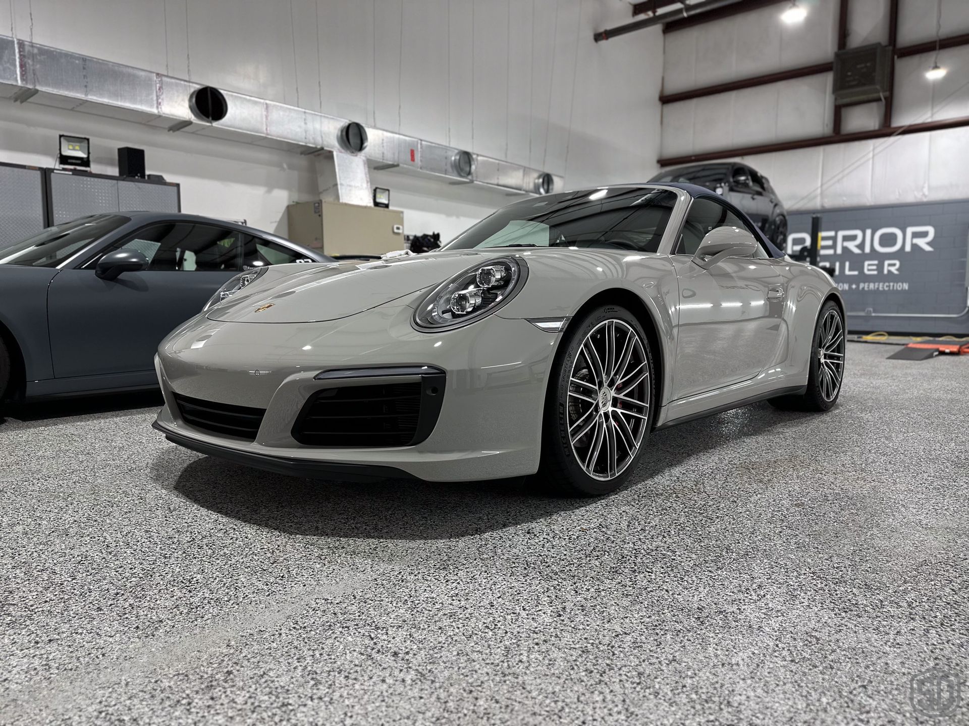 Porsche 911 Carrera Cab 4S Complete Detail and Modesta Ceramic Coating Maintenance Orlando, Florida USA