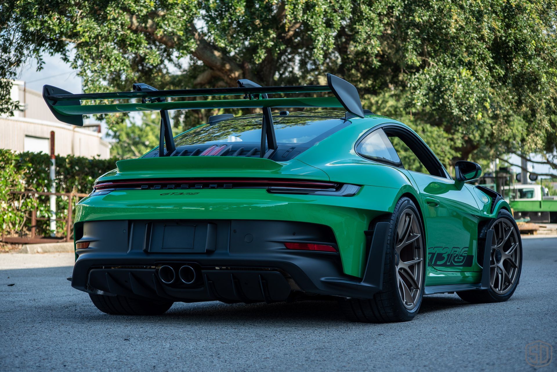 Porsche 911 GT3RS Level 2 Paint Correction, Modesta BC-08 Ceramic Coating, Paint Protection Film to High Impact Areas Florida