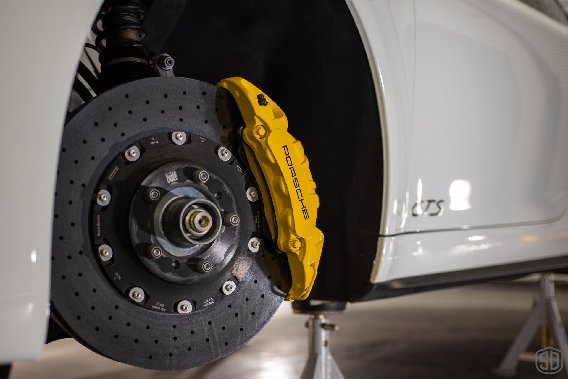 Porsche Carerra GTS Full Comprehensive Detail wheel well detail orlando FL