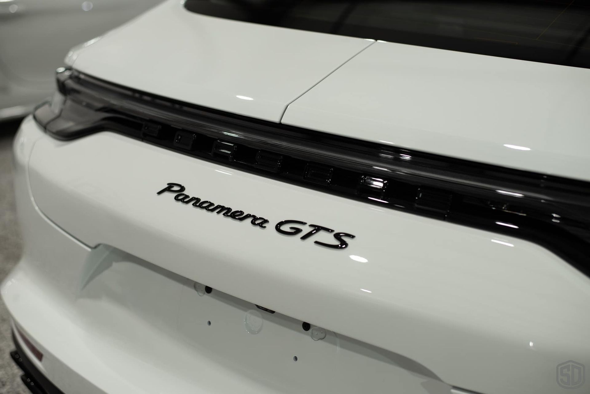 Porsche Panamera GTS Front Bumper Paint Protection Film and Modesta BC-08 Ceramic Coating rear emblem view Orlando, FL