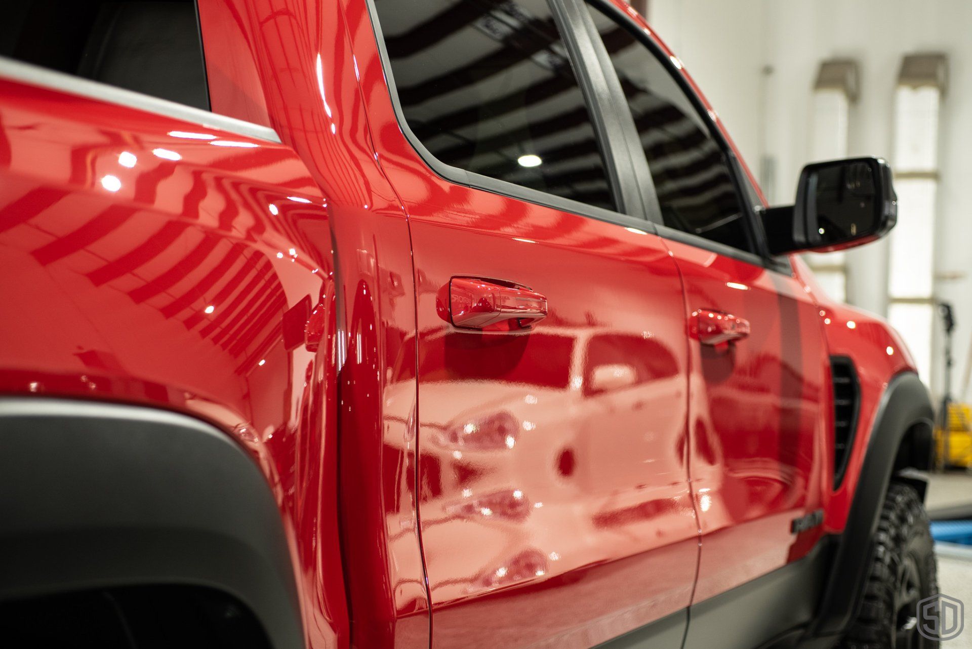 RAM TRX Stek Dynoflex windshield protection film, matte ppf, Modesta BC-04 to the paint work, Plastic trim with Modesta Exterior Plastic Coating Florida