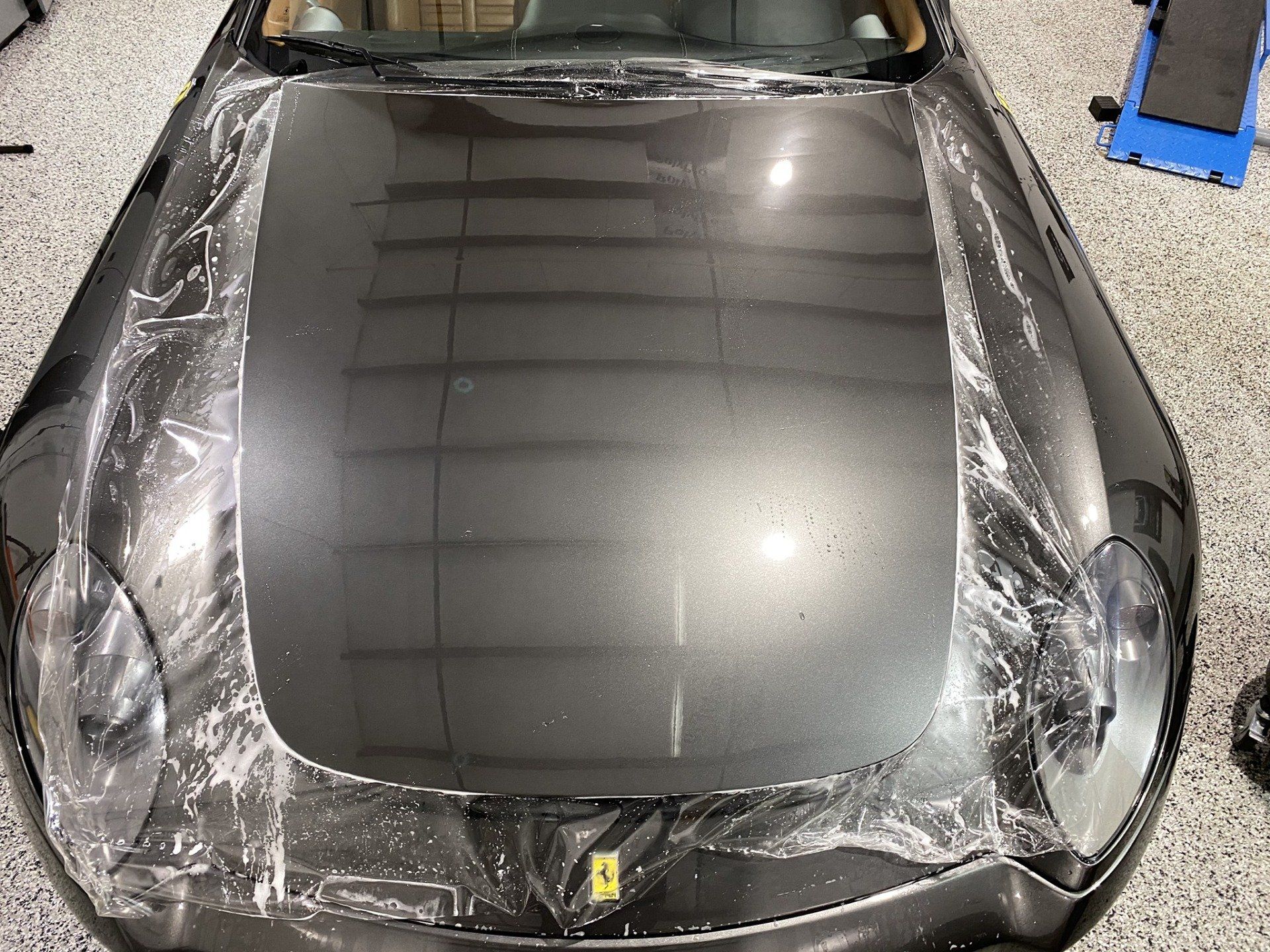 full hood coverage paint protection film clear bra