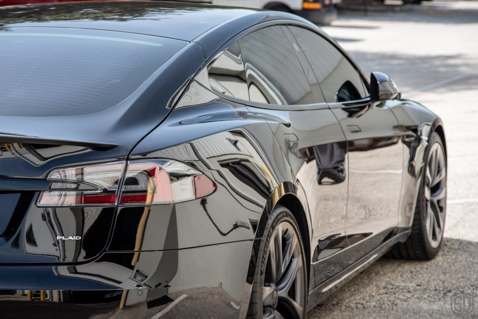Tesla Model S Plaid Modesta Coating Maintenance Detail Florida