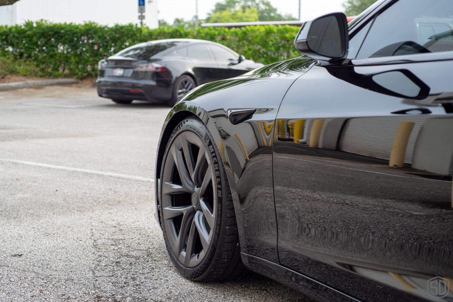 Tesla Model S Modesta BC-05 Advanced Water Repellent Glass Coating Florida