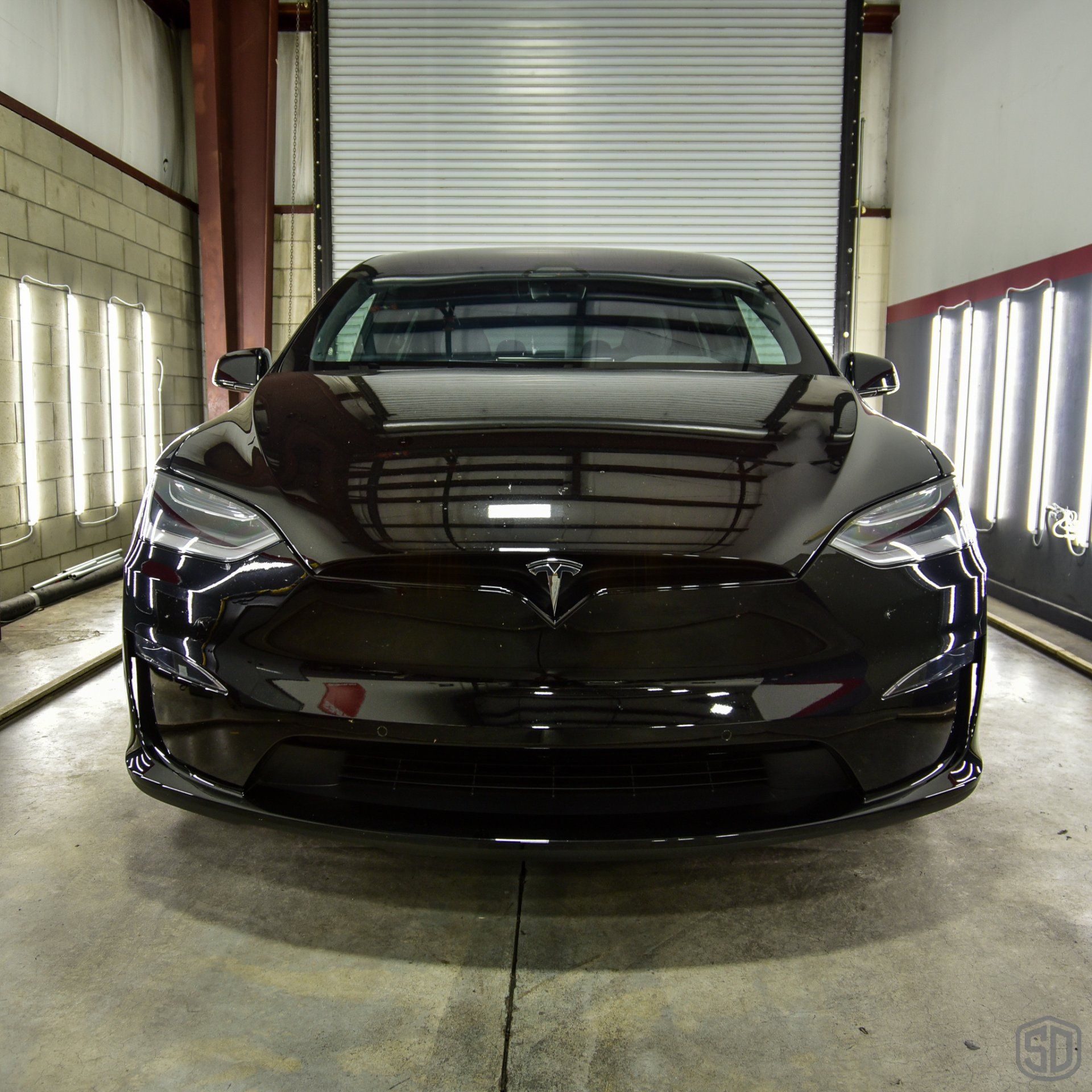 Tesla Model X Plaid car detailing orlando FL