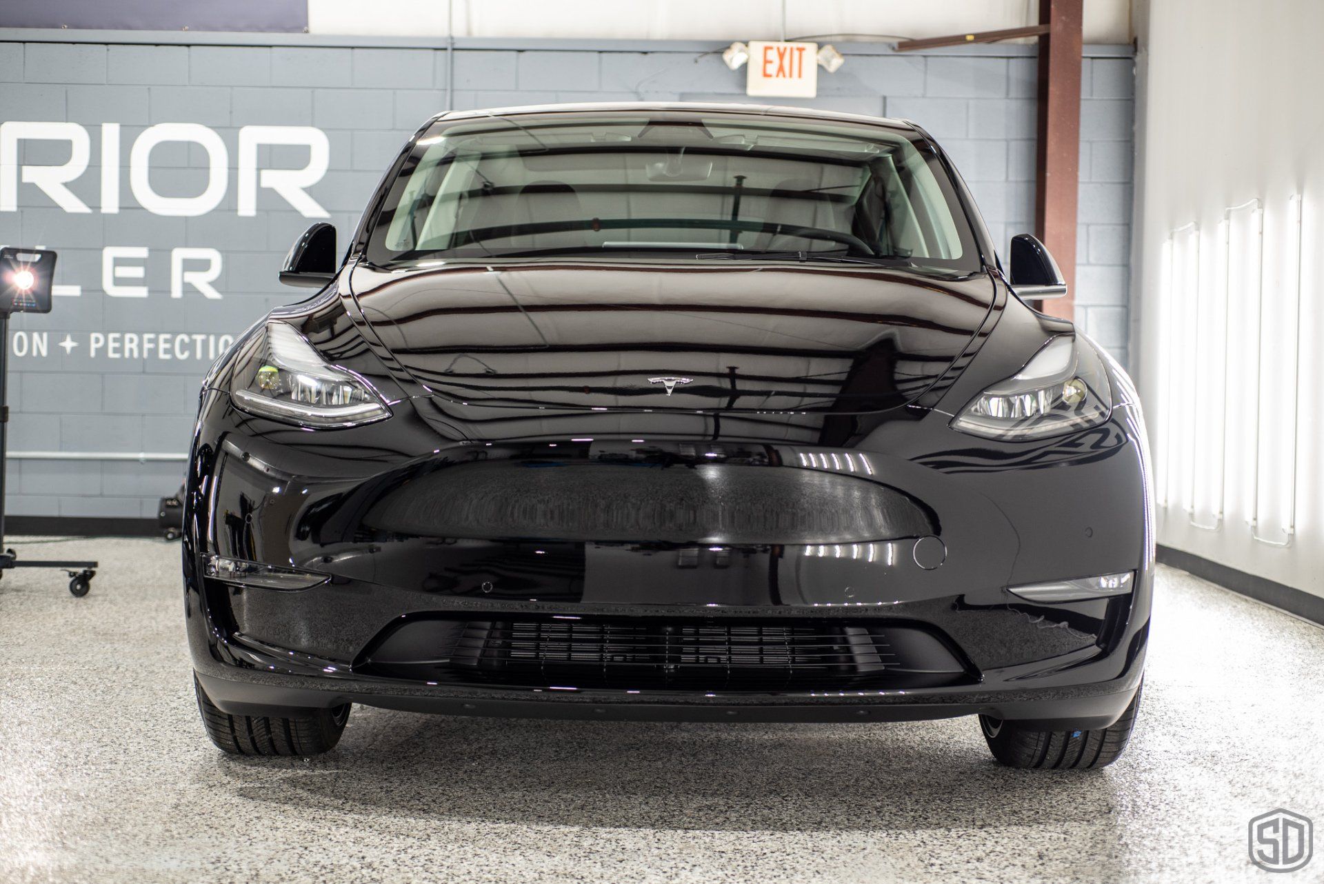 Tesla Model Y Signature Level 3 Heavy Paint Correction, Full Frontal PPF, modesta BC04 Nano Titanium Glass coating - Orlando FL