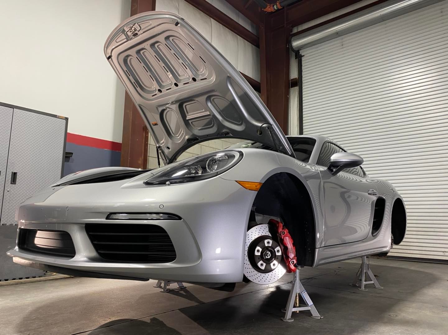 Porsche Cayman S - Level 2 Paint Correction & Full frontal PPF & Modesta BC-08 ceramic coating wheels off - Orlando FL
