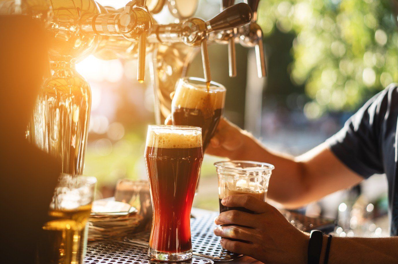 impianto per birra alla spina