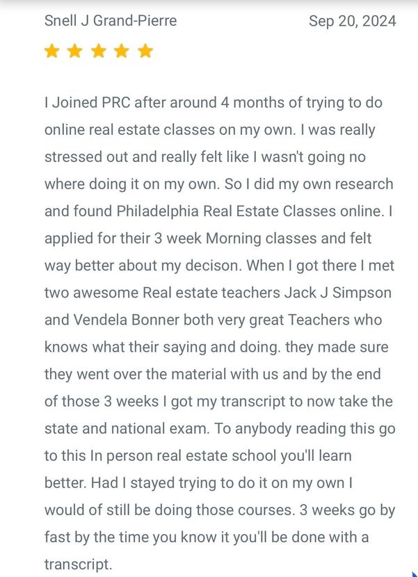 Why Live instruction is so important for your Real Estate License