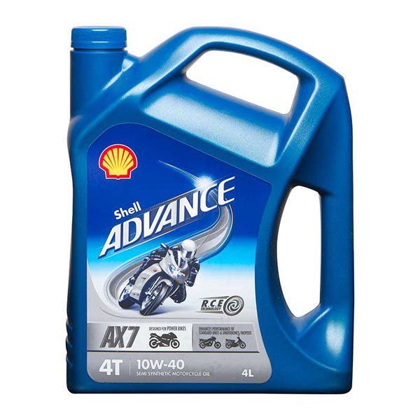 Shell Advance AX7 10w40 4lt