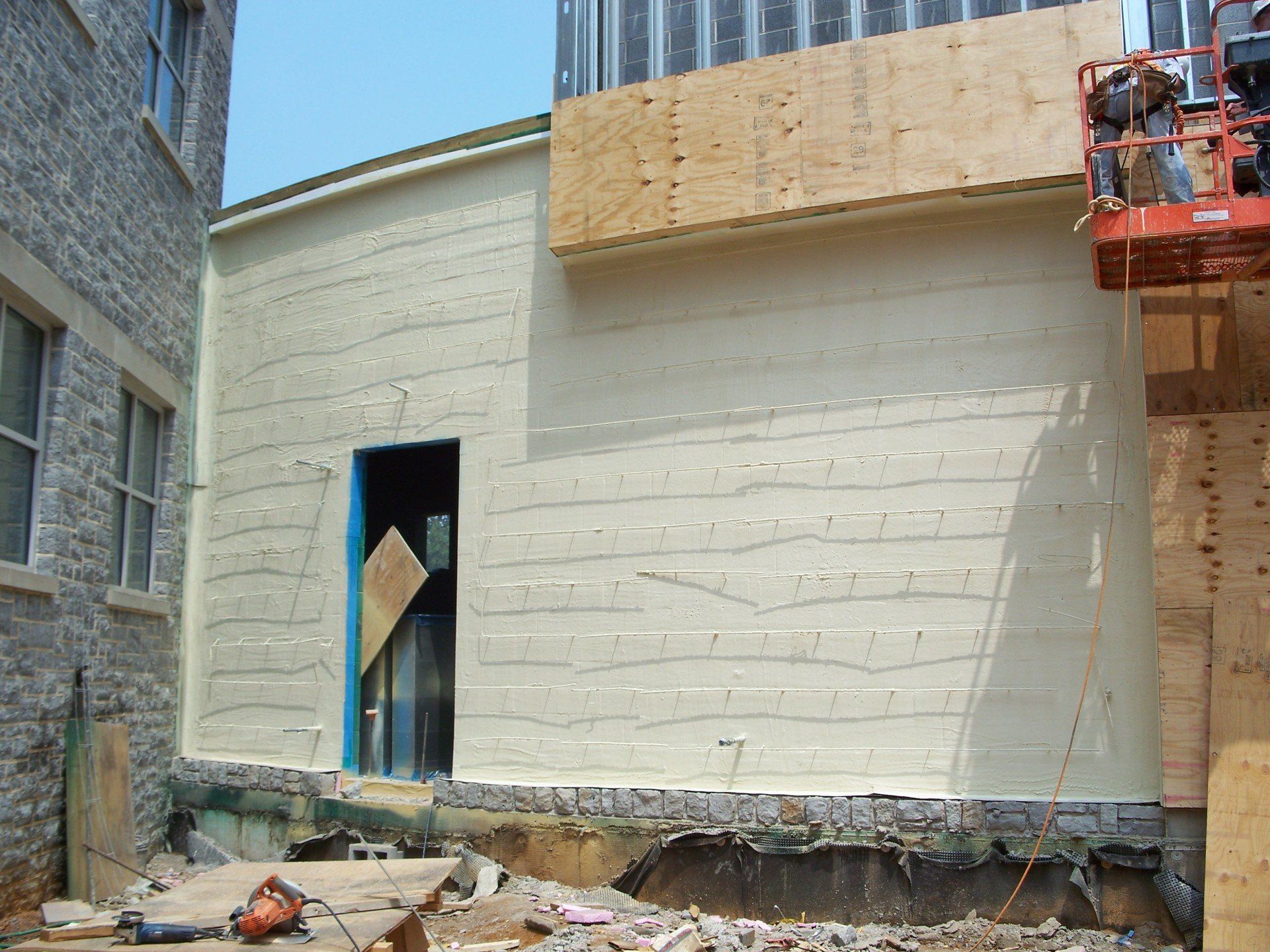 House Wrap Air Barrier — Constructions Area in Shermans Dale, PA