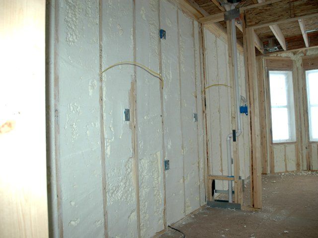 Spray Foam Drywall — Exterior Foundation Walls in Shermans Dale, PA