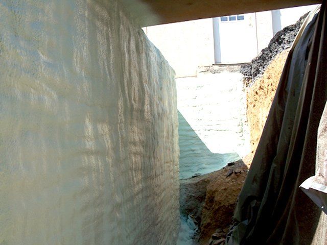 spray Foam Low Expansion — House Basement in Shermans Dale, PA