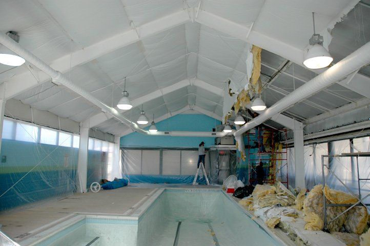 Roof Coating Before — Building Insulation in Shermans Dale, PA