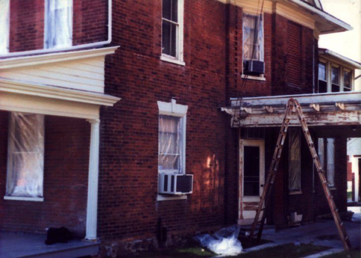 Residential Power Washing — Dirty House in Shermans Dale, PA