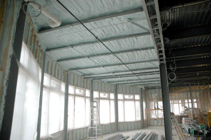 Spray Foam for Iinsulation — Buidling Construction in Shermans Dale, PA