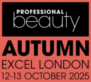 The logo for olympia beauty is purple and white and says 15 - 16 october 2023 excel london.