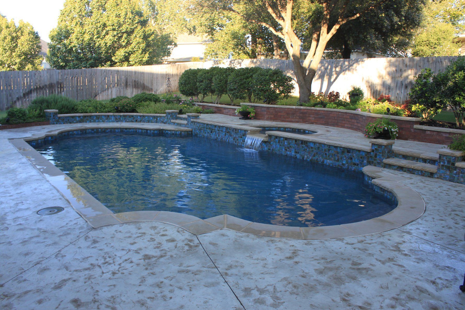 Swimming Pool Remodel In Fort Worth TX Sky Blue Pools Inc 