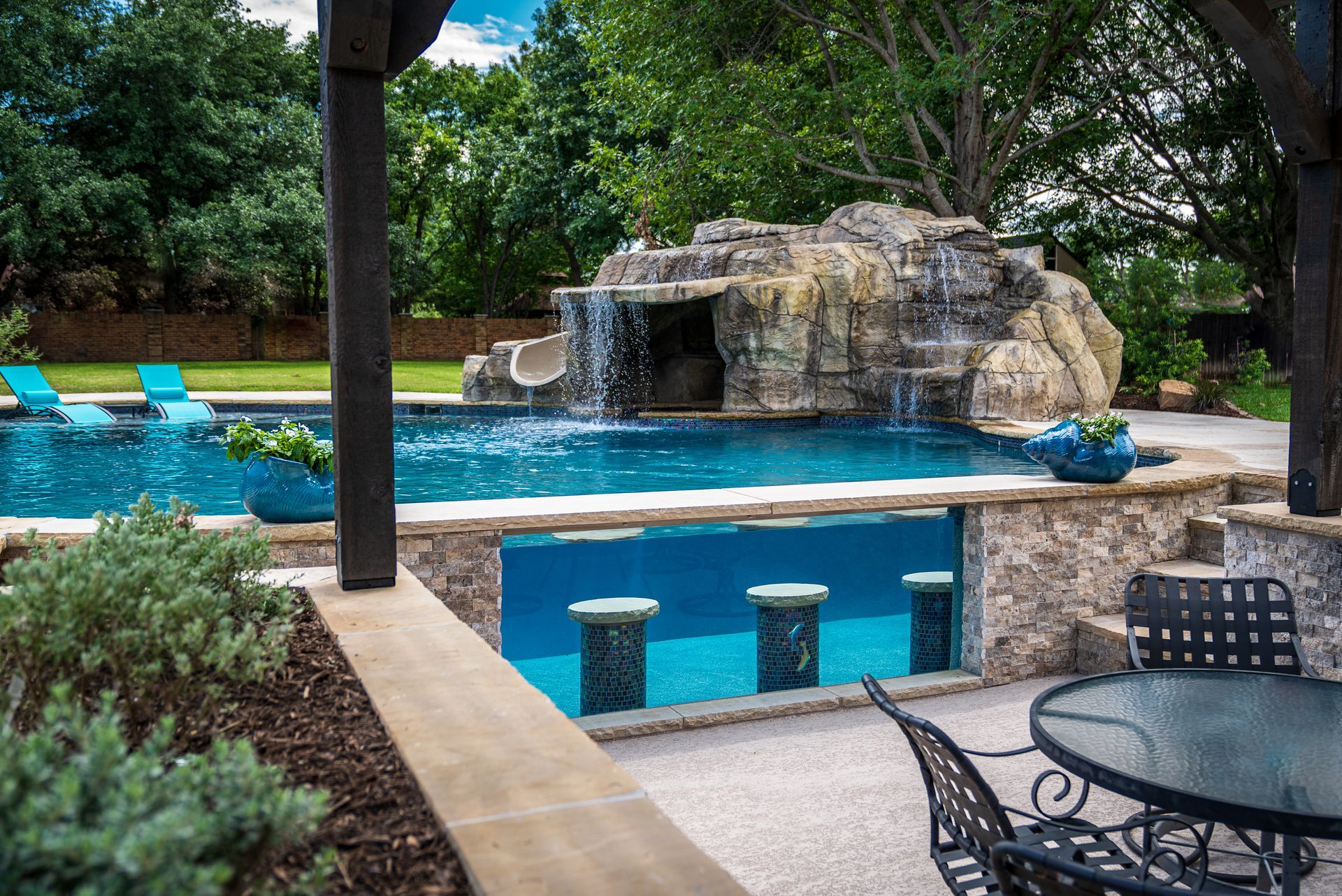 Pool Project Gallery North Richland Hills, TX Sky Blue Pools, Inc.