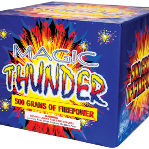 A box of magic thunder fireworks contains 500 grams of firepower