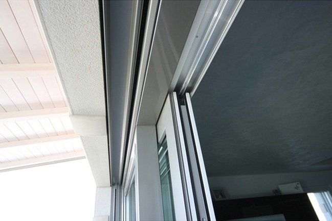 infisso in alluminio