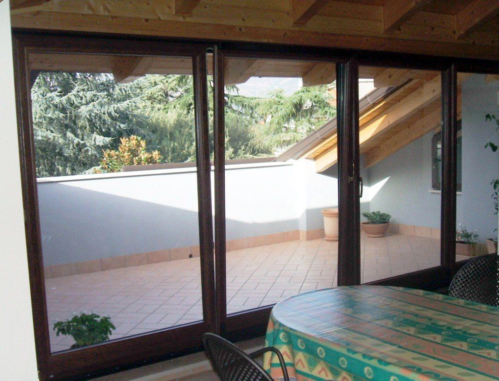 porte finestre in legno