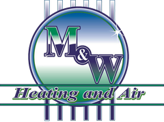 M&W Heating and Air Logo