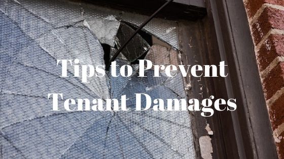 How to prevent damages by tenants