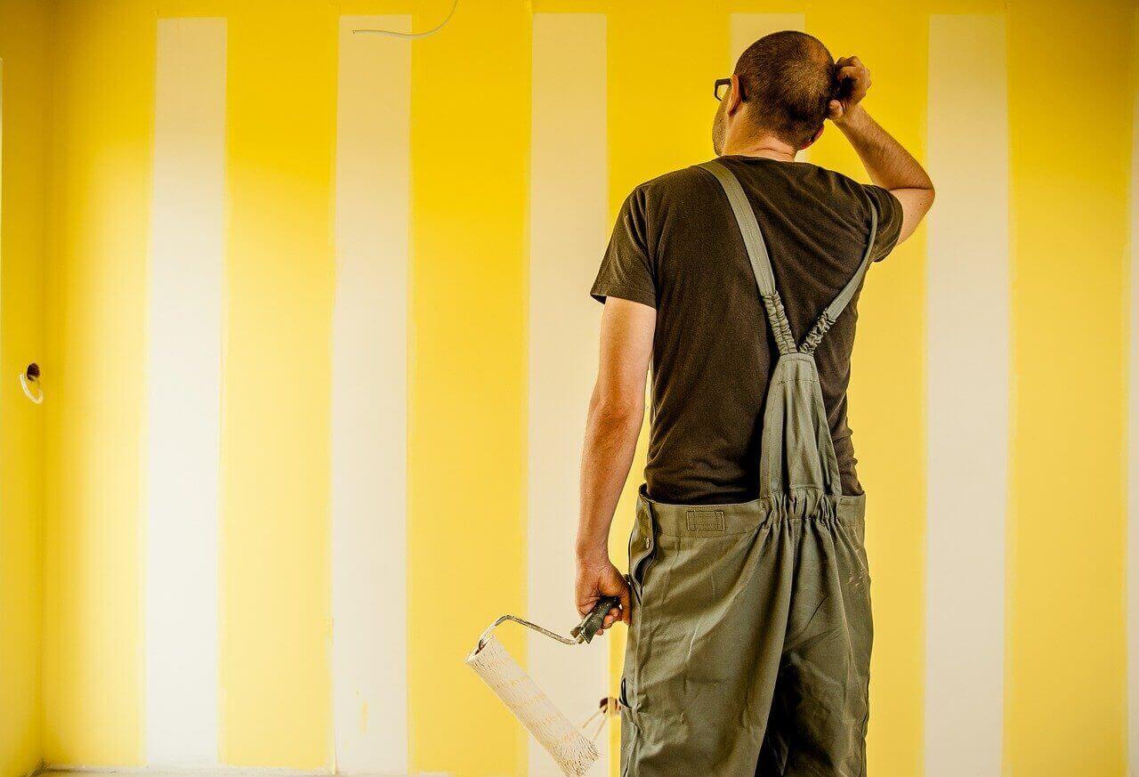 painting the wall in property