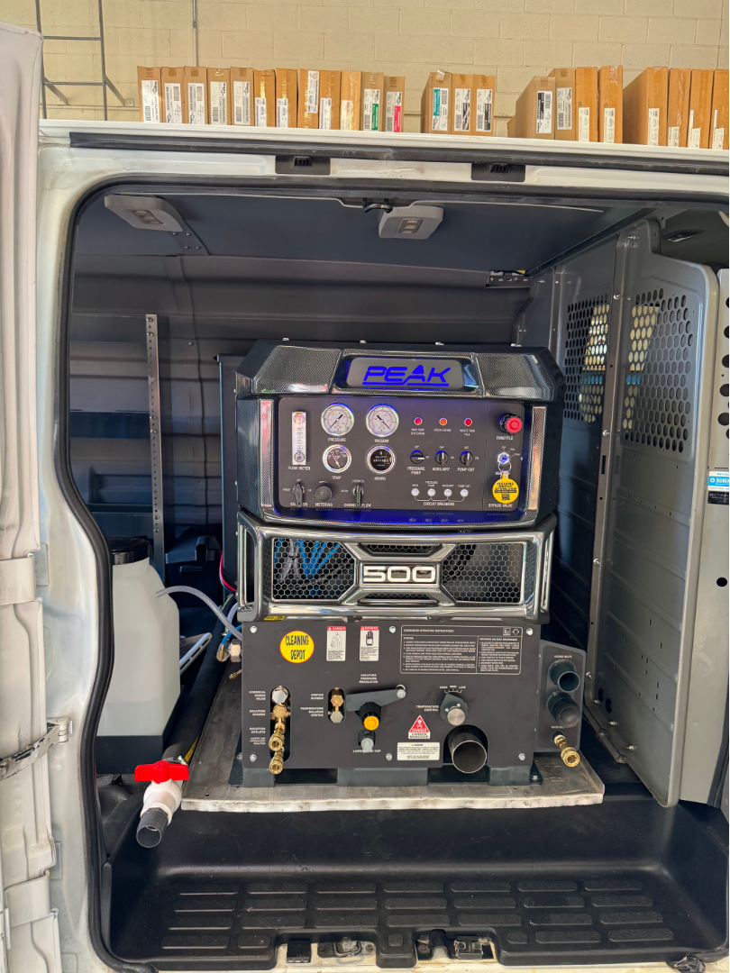 Carpet cleaning equipment