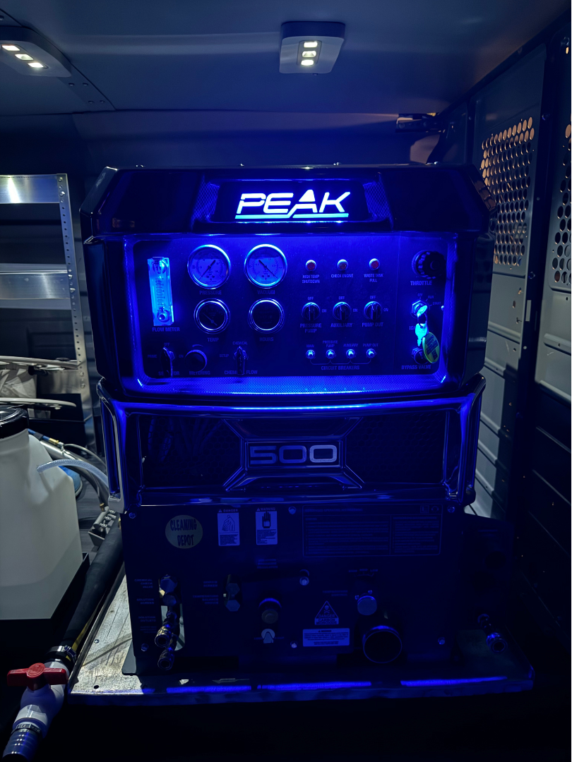 Carpet cleaning equipment