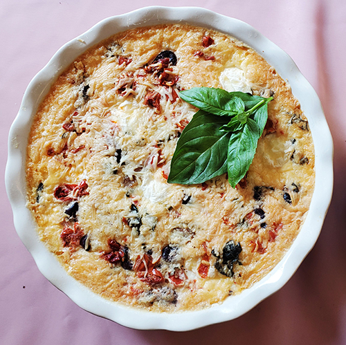 Our signature frittata