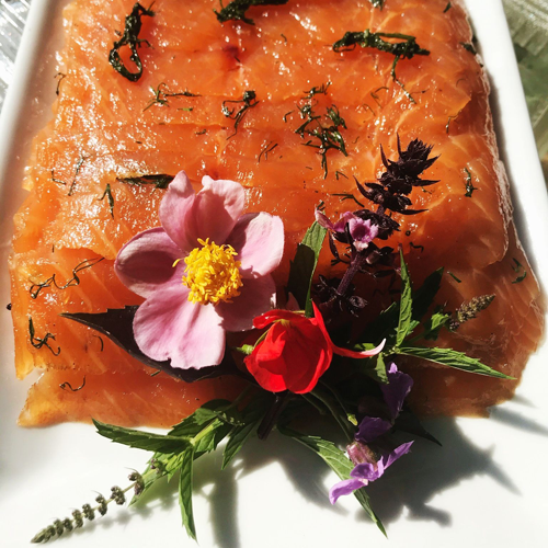 House made gravlax