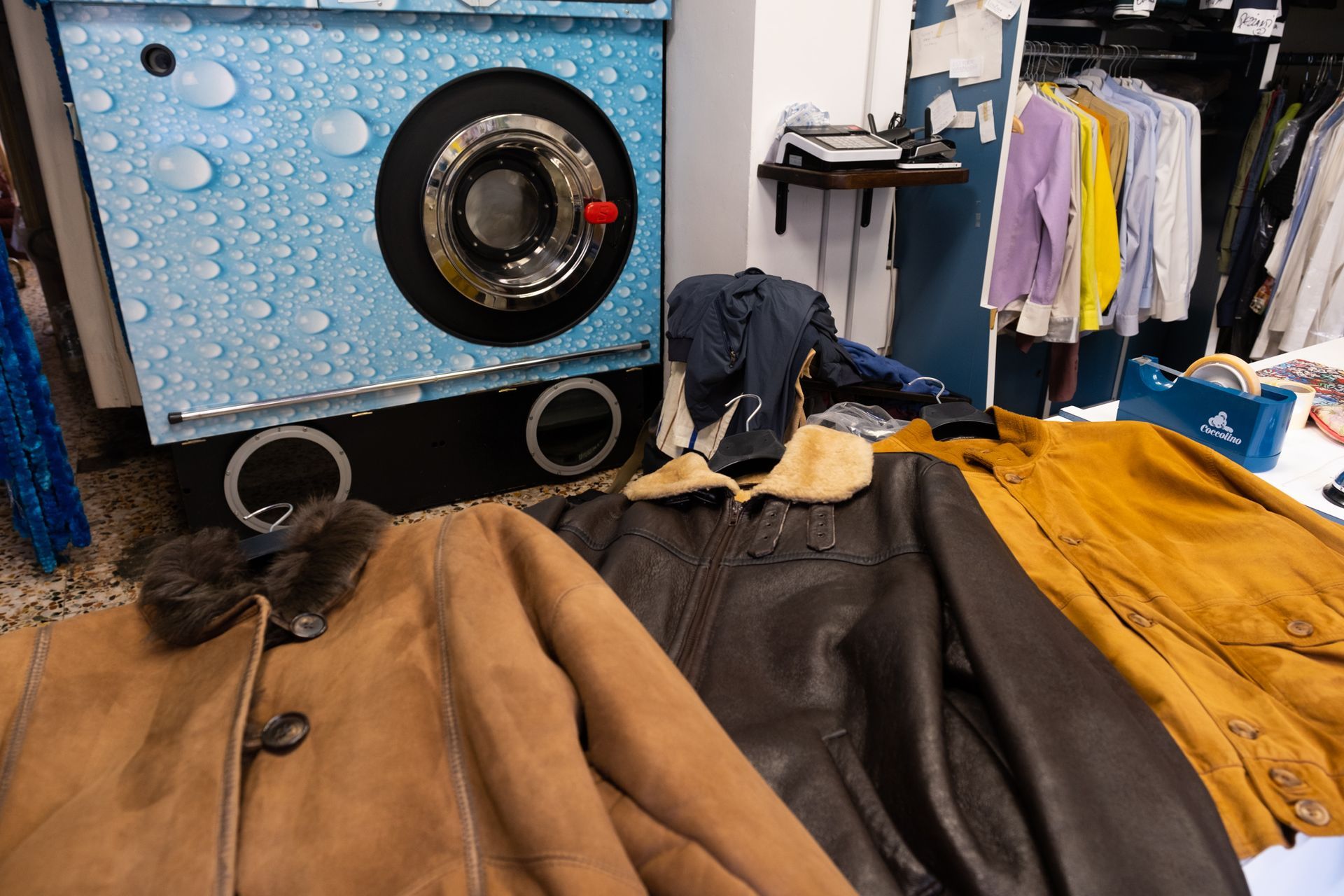 lavaggio capi in pelle