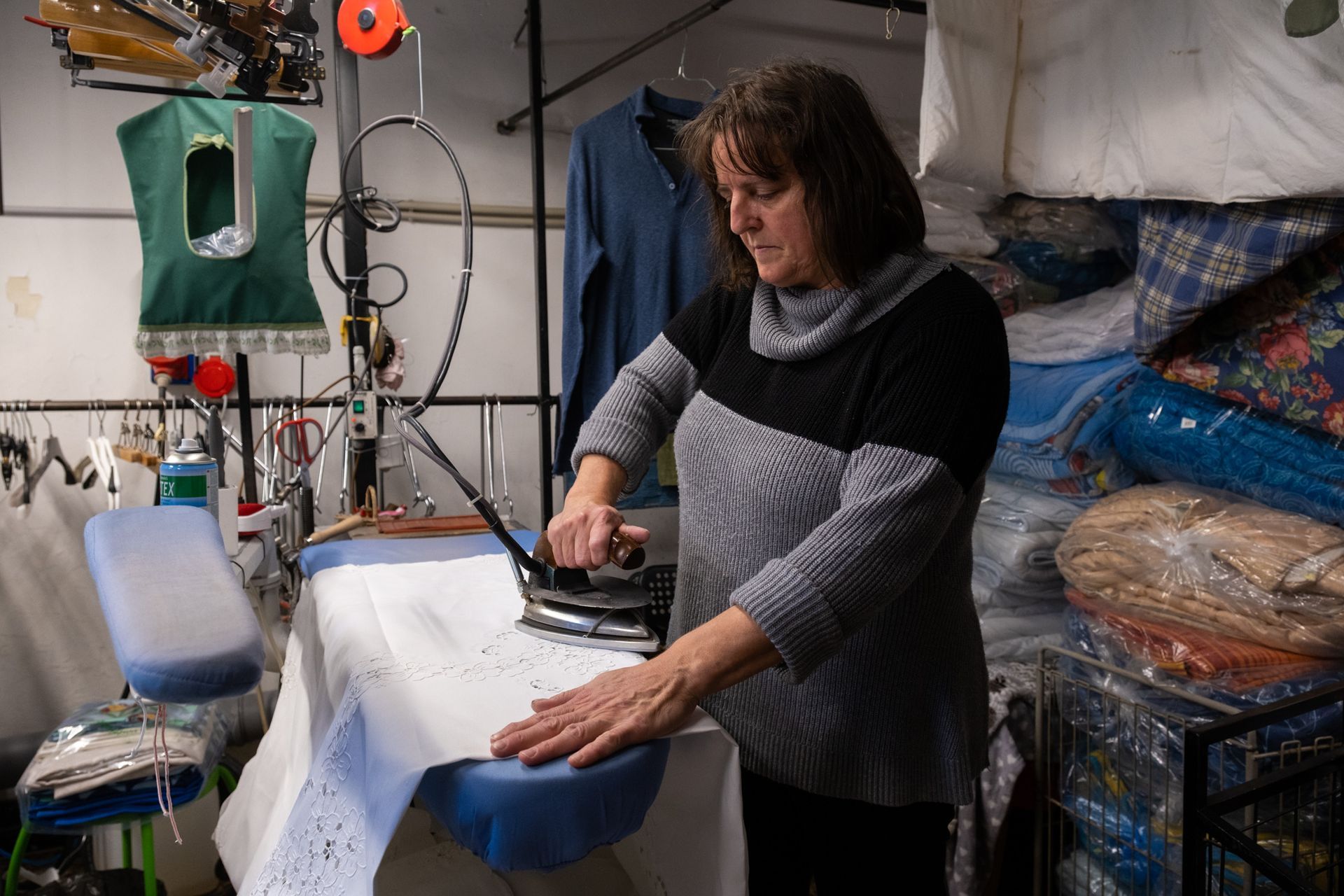 lavaggio tende e tovaglie